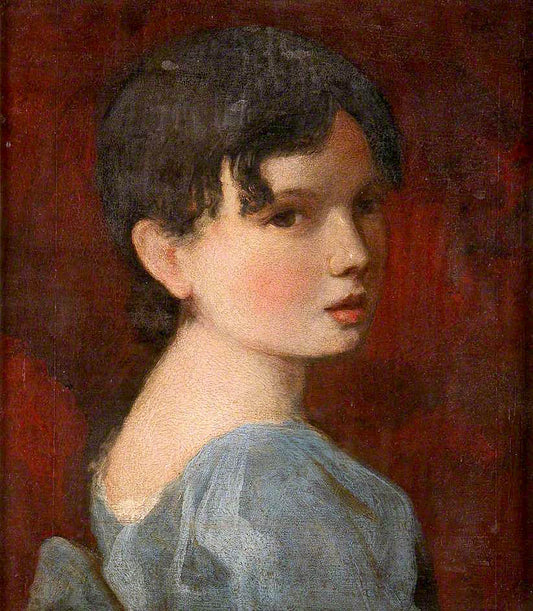 Caroline Ann Davis, vintage artwork by John Scarlett Davis, A3 (16x12") Poster Print