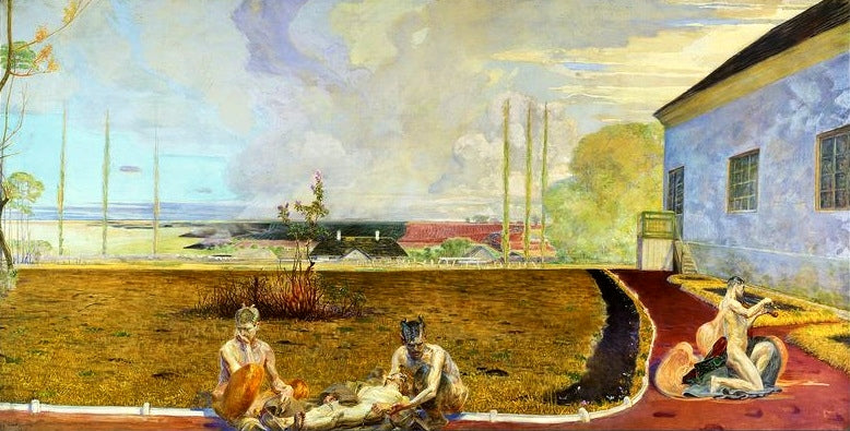 My Soul, vintage artwork by Jacek Malczewski, 12x8" (A4) Poster