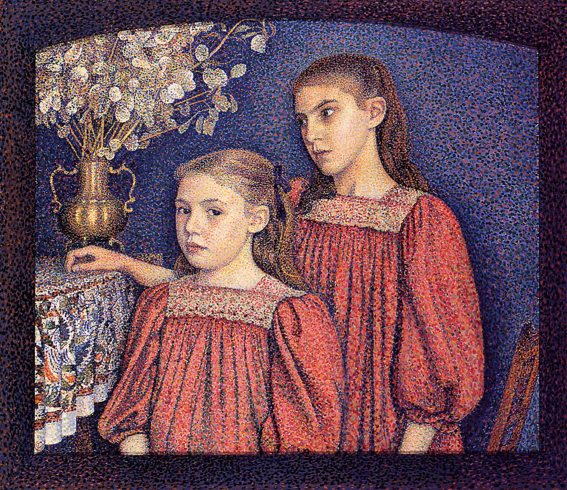 The Serrys Sisters by Georges Lemmen,A3(16x12")Poster