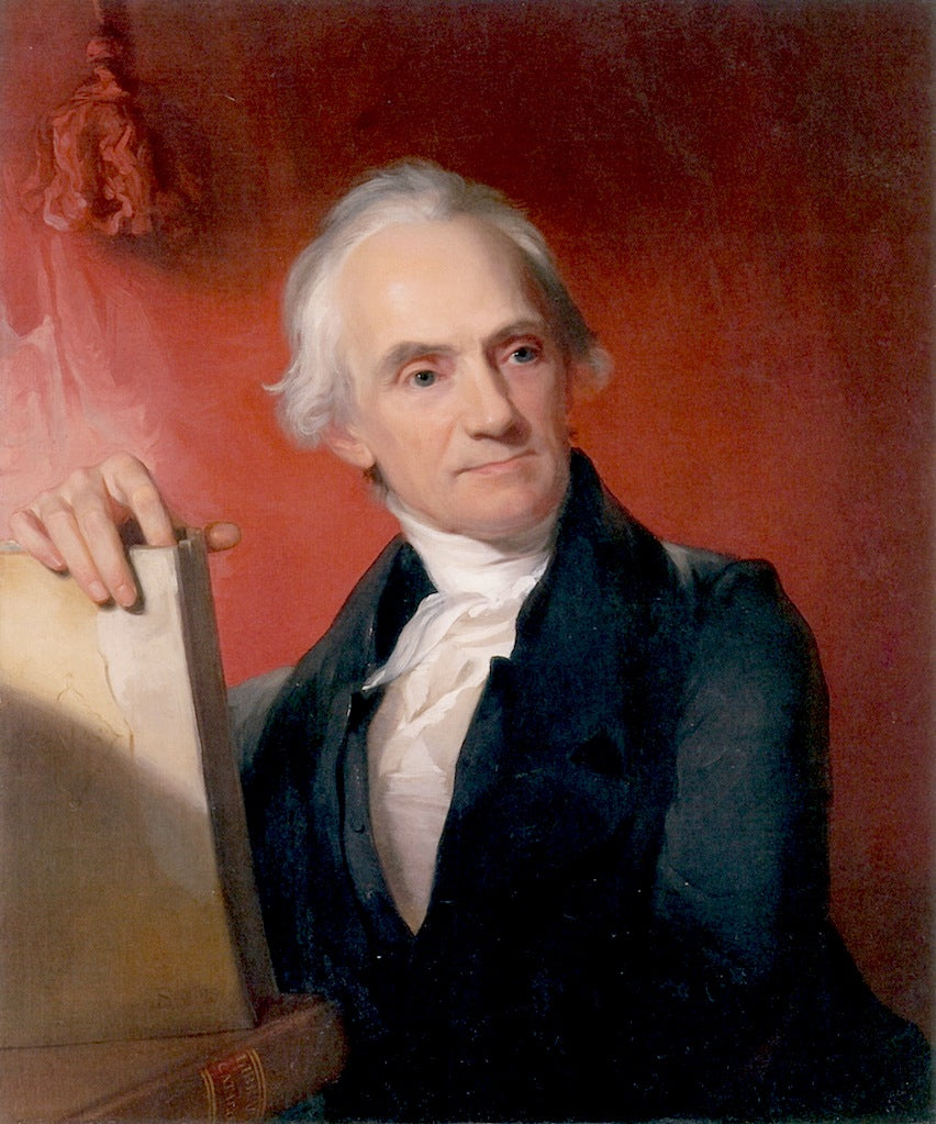 John Vaughn, vintage artwork by Thomas Sully, 12x8" (A4) Poster