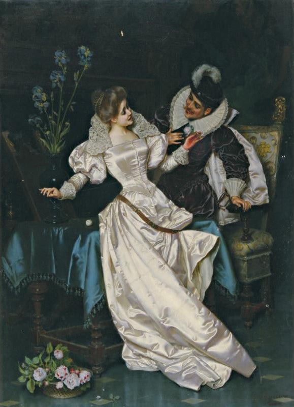 A Token of Love by Pio Ricci,A3(16x12")Poster