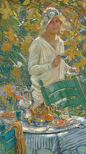 Portrait of Artist's Daughter by William de Leftwich Dodge,A3(16x12")Poster