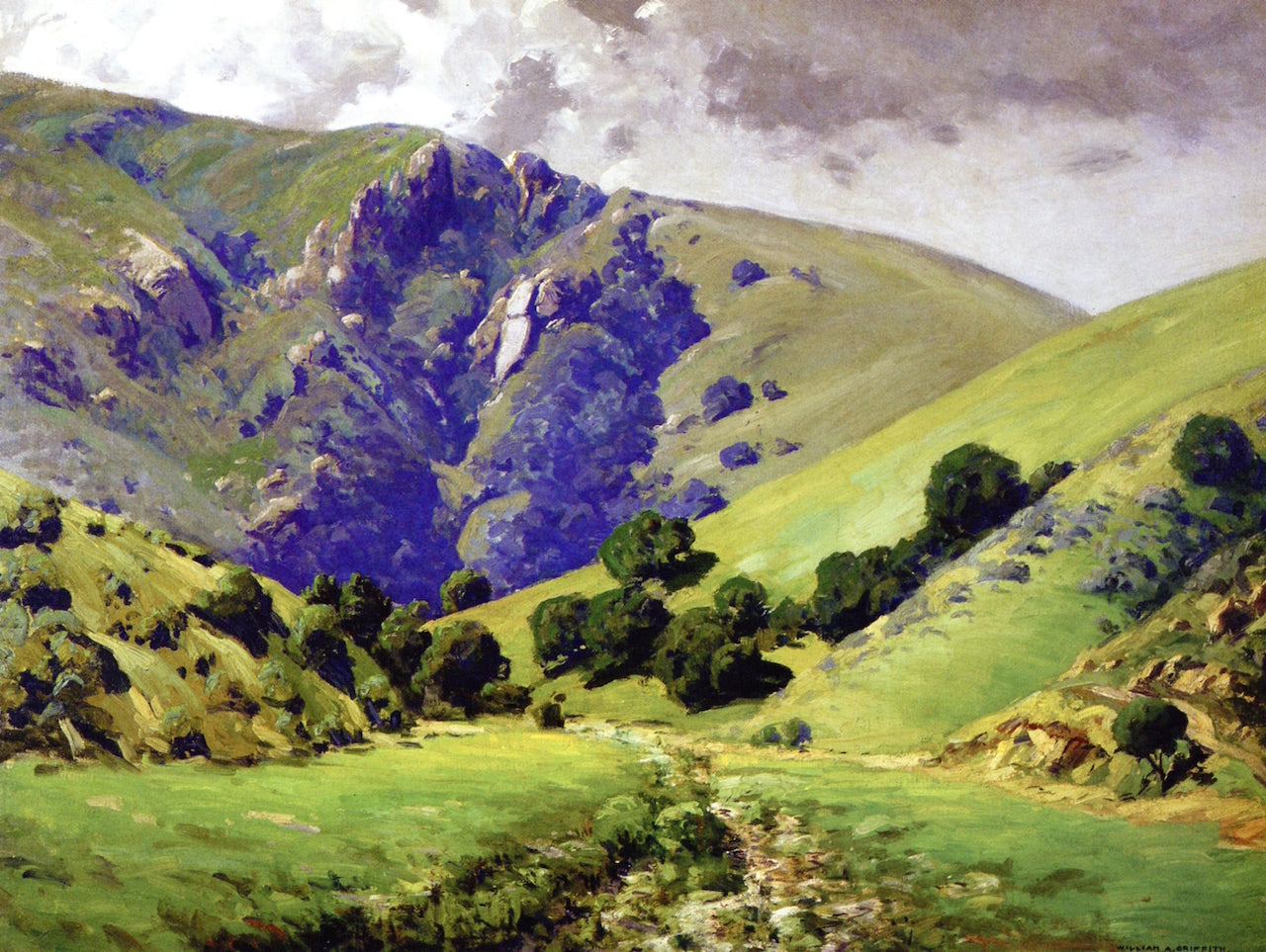 In Laguna Canyon by William Alexander Griffith,A3(16x12")Poster