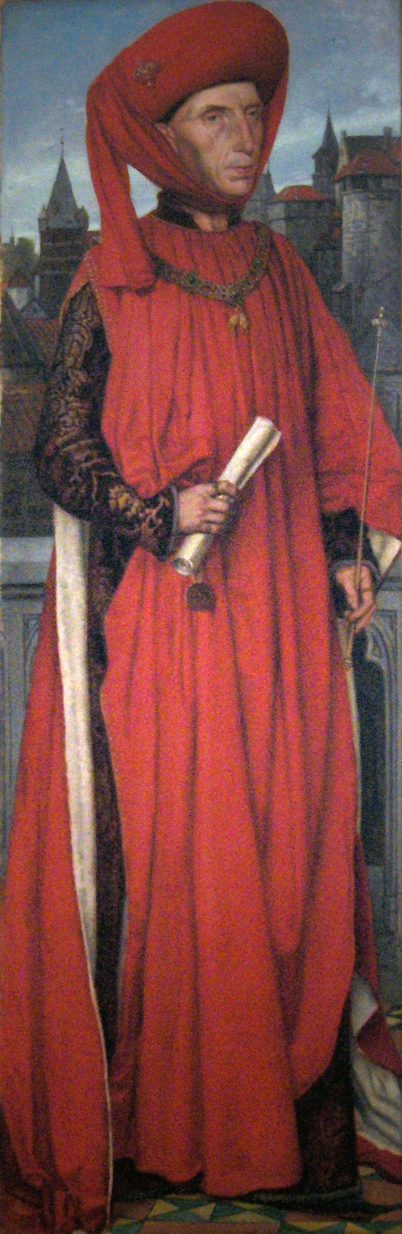 Philip the Good, vintage artwork by Jan August Hendrik Leys, A3 (16x12") Poster Print