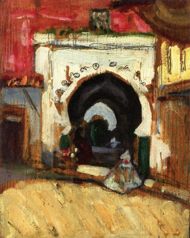 Moroccan Town by James Wilson Morrice,A3(16x12")Poster