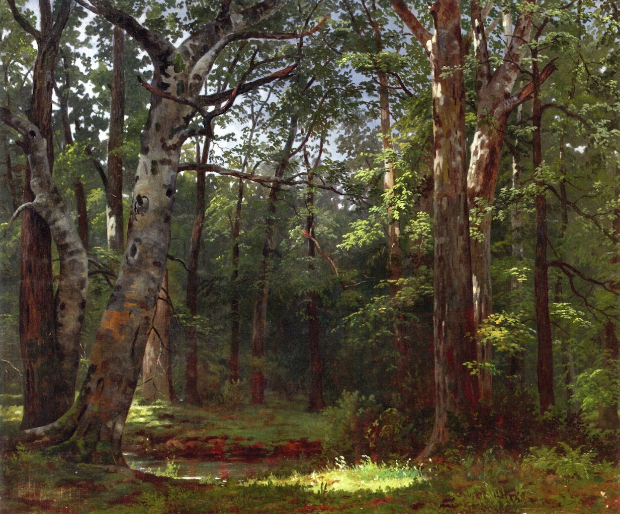 Swamp, vintage artwork by William Tylee Ranney, A3 (16x12") Poster Print
