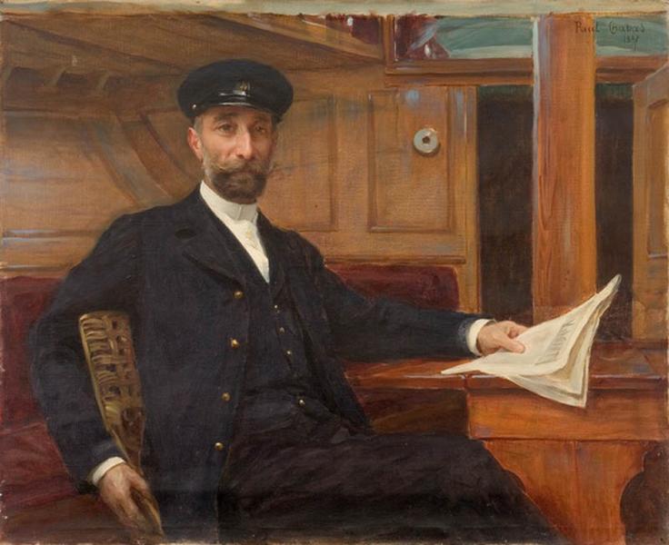 Portrait de Rogatien Levêque by Paul emile Chabas,A3(16x12")Poster