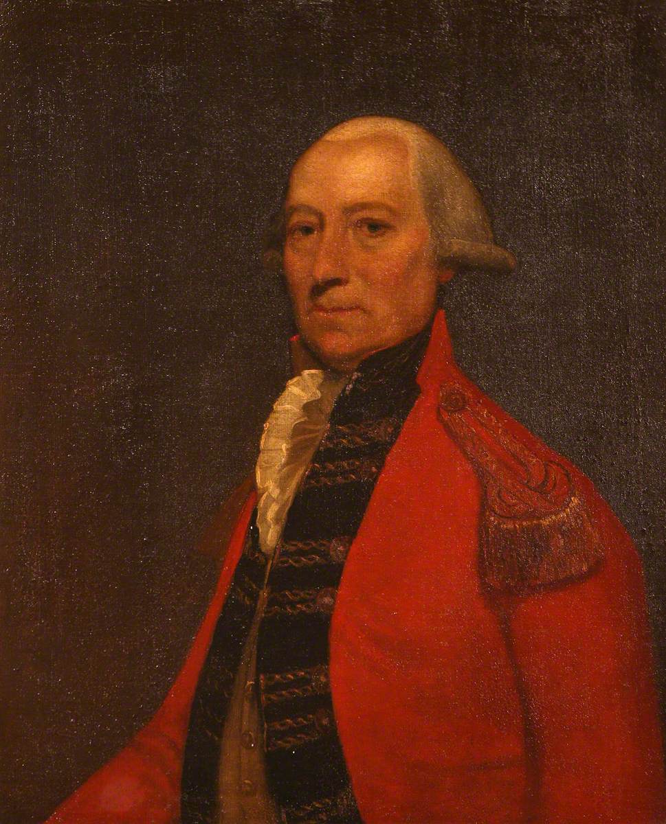 General Sir Thomas Stirling of Ardoch and Strowan, vintage artwork by Benjamin Marshall, 12x8" (A4) Poster
