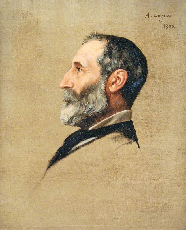 J Dove Wilson LLD, vintage artwork by Alphonse Legros, 12x8" (A4) Poster