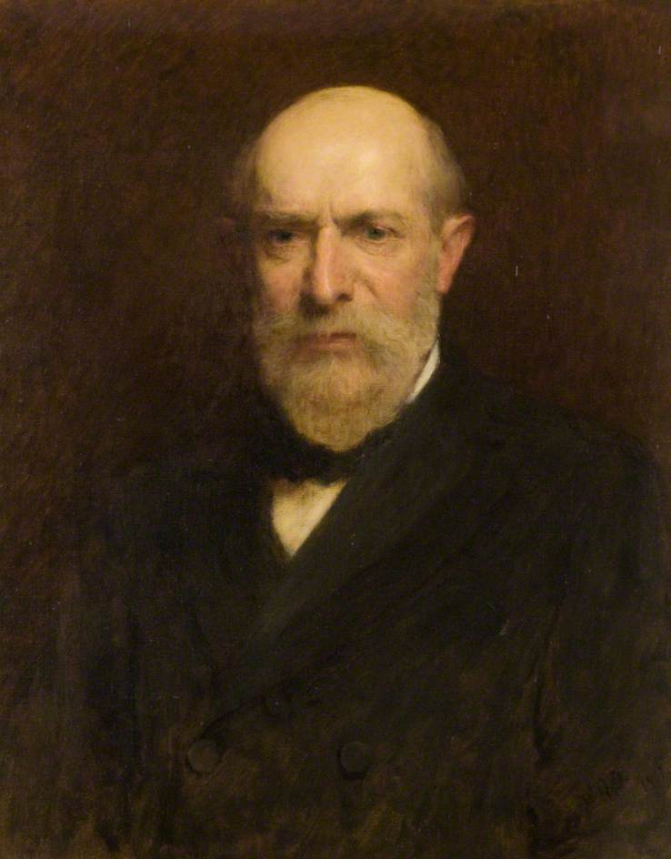 Isaac Julius Weinberg, vintage artwork by Sir William Quiller Orchardson, 12x8" (A4) Poster
