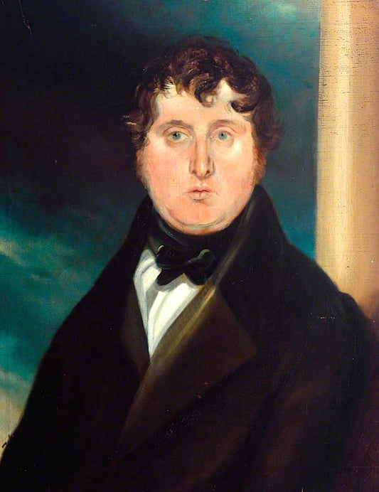 John Feather, vintage artwork by Patrick Branwell Brontë, A3 (16x12") Poster Print