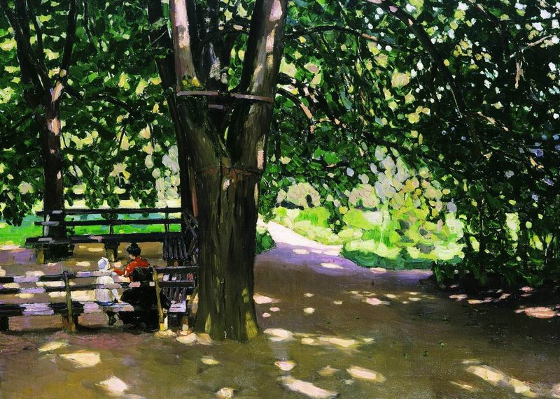 In the Shadow by Apollinari Vasnetsov,A3(16x12")Poster