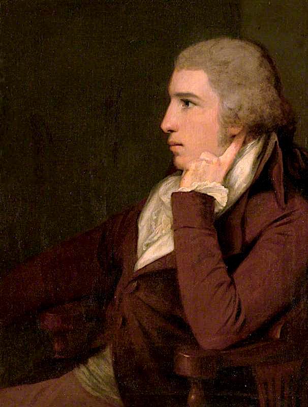 James Brodie, Son of the 21st Laird, vintage artwork by John Opie, 12x8" (A4) Poster