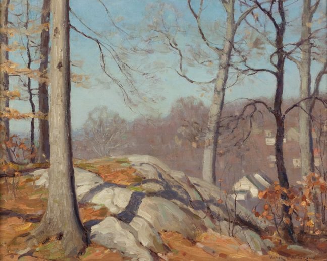 Lure of Early Spring by Victor Coleman Anderson,16x12(A3) Poster