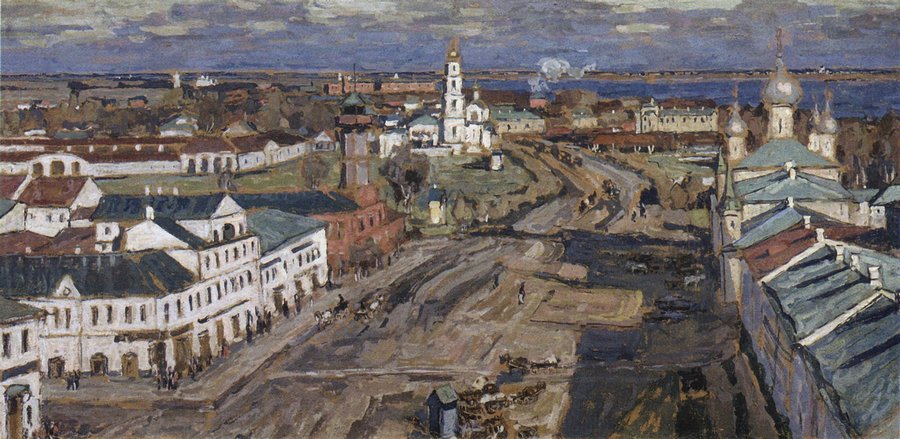 Rostov Veliky by Petr Petrovichev,16x12(A3) Poster