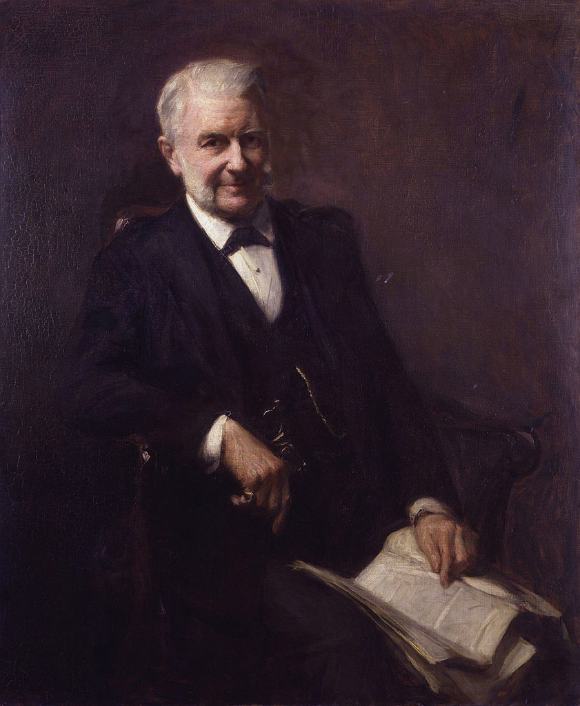 Sir Frederick Augustus Abel, vintage artwork by Frank Bramley, R.A., 12x8" (A4) Poster