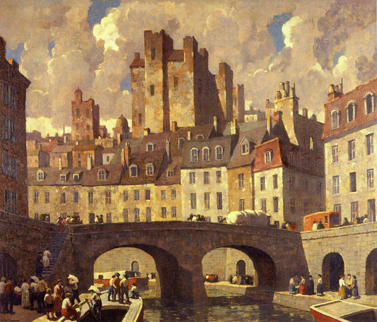 The Old City by Robert Spencer,16x12(A3) Poster