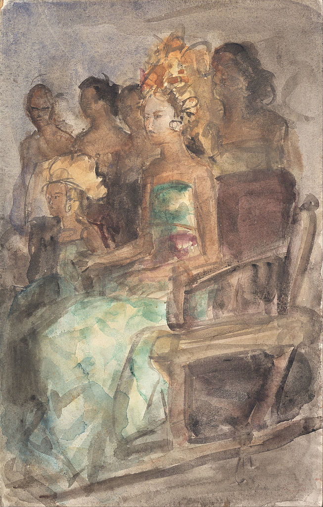 Indonesian Princess by Isaac Israels,A3(16x12")Poster