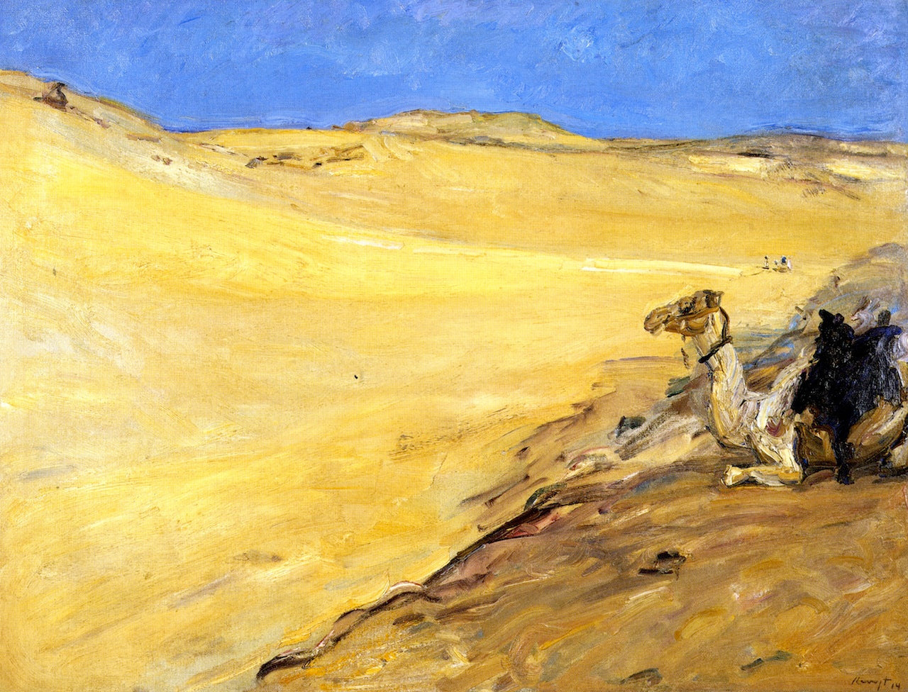 The Libyan Desert by Max Slevogt,A3(16x12")Poster