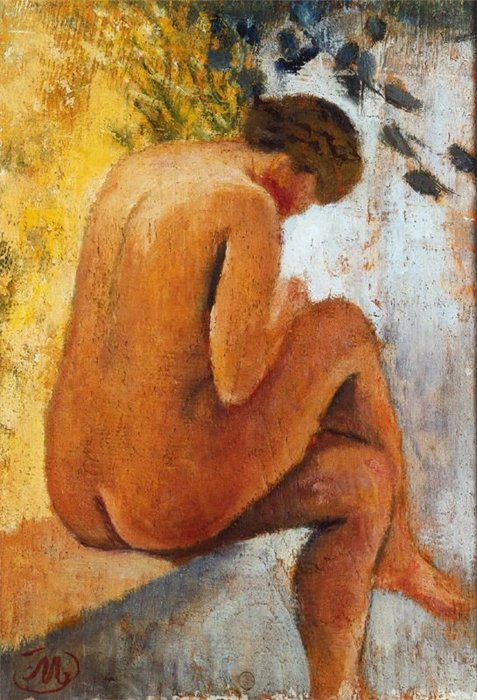 Dina at the Farm by Aristide Maillol,A3(16x12")Poster