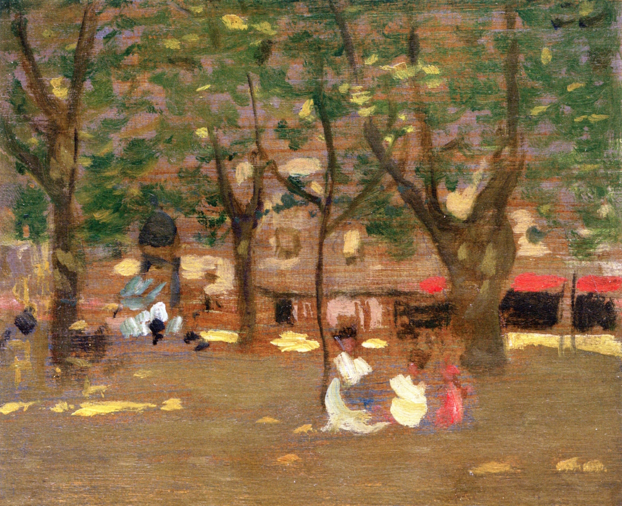 Place du Tertre by James Wilson Morrice,A3(16x12")Poster