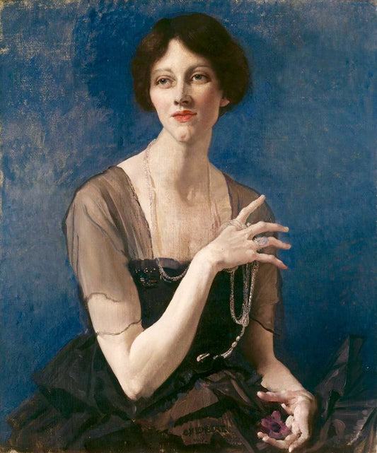 Mrs E. P. Reed, vintage artwork by George W. Lambert, 12x8" (A4) Poster