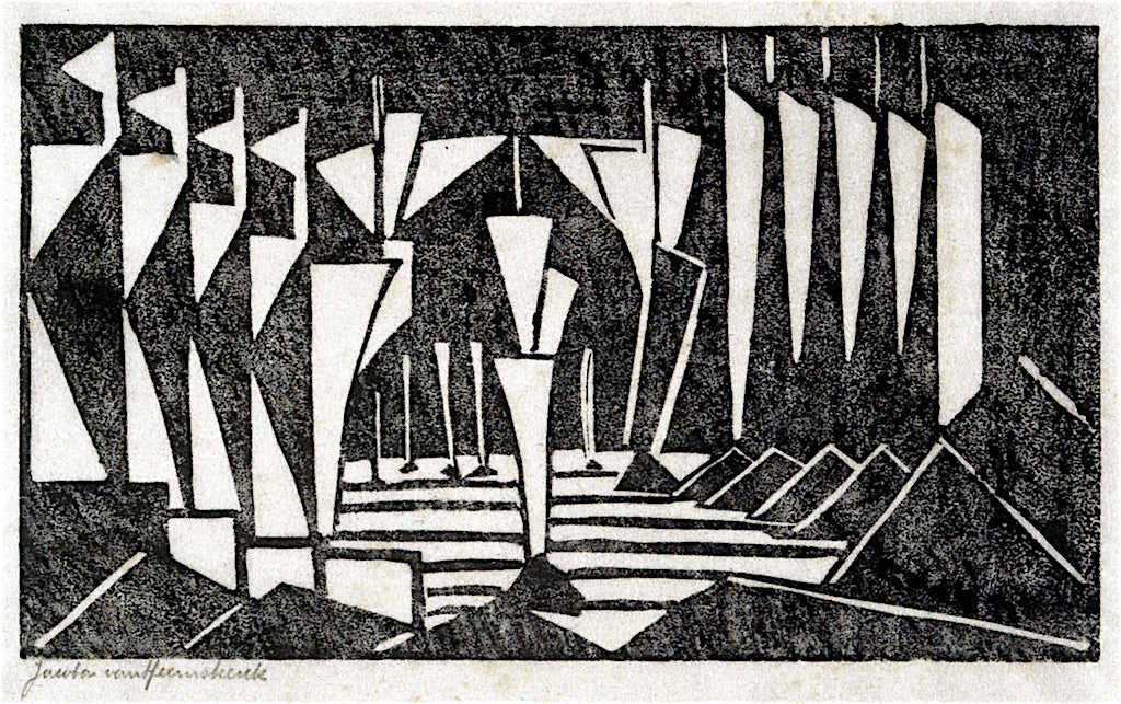 Sailboats by Jacoba van Heemskerck,16x12(A3) Poster