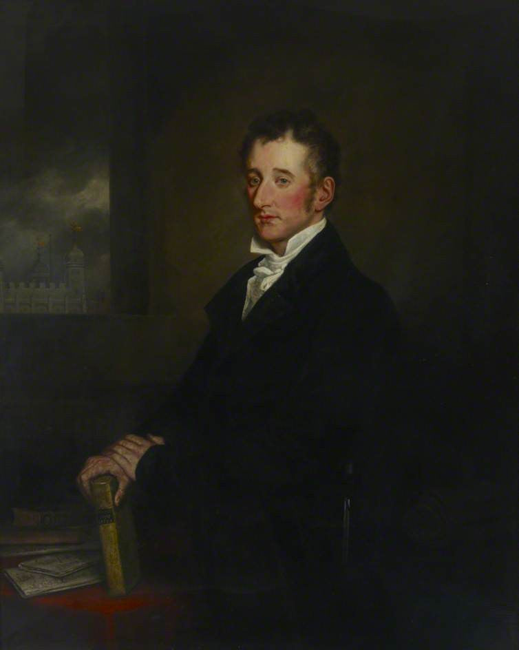 Sir Francis Burdett, vintage artwork by James Northcote, 12x8" (A4) Poster