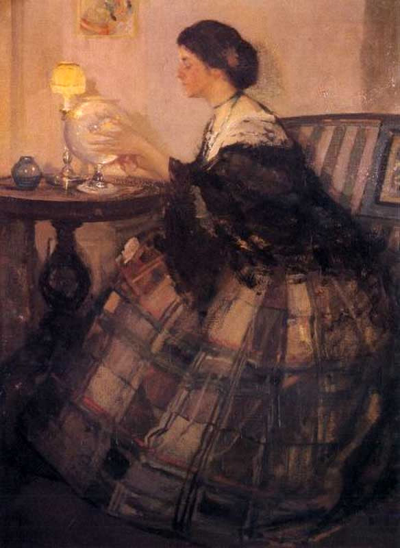 The Gold Fish Bowl by Richard Edward Miller,16x12(A3) Poster