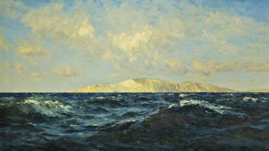 Nearing The Needles, vintage artwork by Henry Moore, 12x8" (A4) Poster