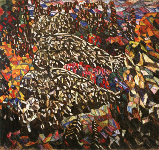 Decorative Panel, Park by Abraham A. Manievich,16x12(A3) Poster