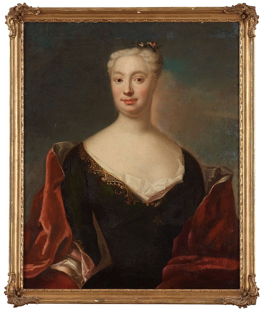 Barbro Fleming, vintage artwork by Johan Henrik Scheffel, 12x8" (A4) Poster