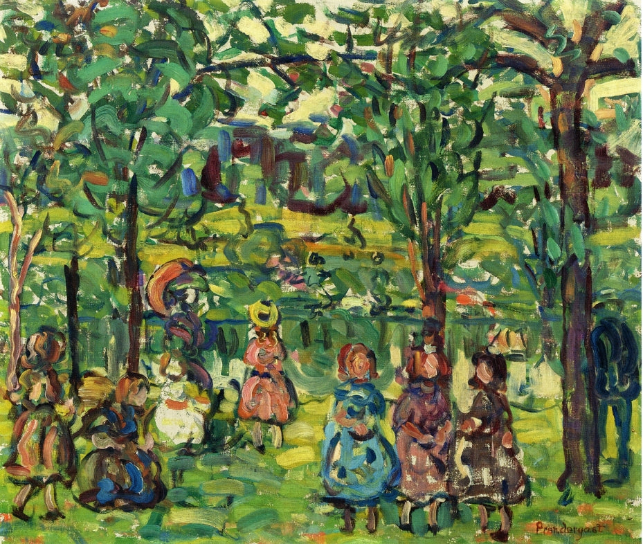 Children in the Park by Maurice Prendergast,A3(16x12")Poster