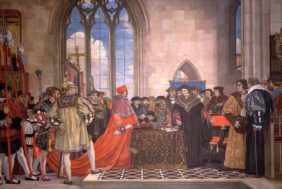 re Refusing to Grant Wolsey a Subsidy, 1523 by Vivian Forbes,16x12(A3) Poster