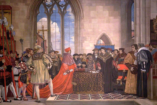 re Refusing to Grant Wolsey a Subsidy, 1523 by Vivian Forbes,16x12(A3) Poster