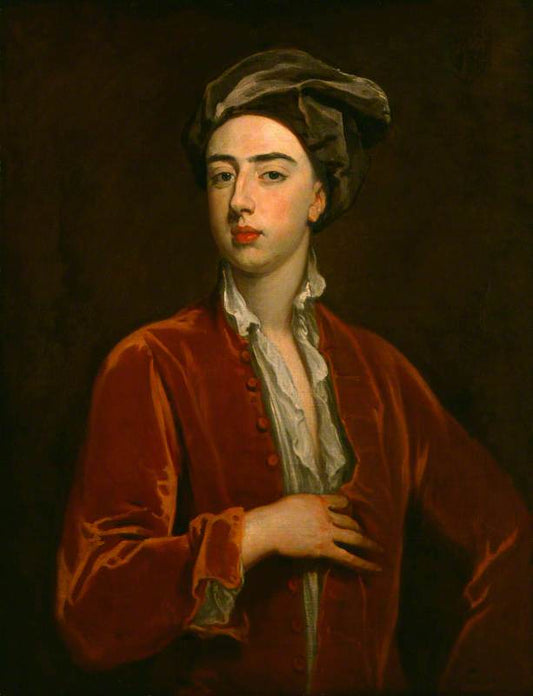 Charles Fitzroy, 2nd Duke of Grafton, vintage artwork by Sir Godfrey Kneller, BT., 12x8" (A4) Poster