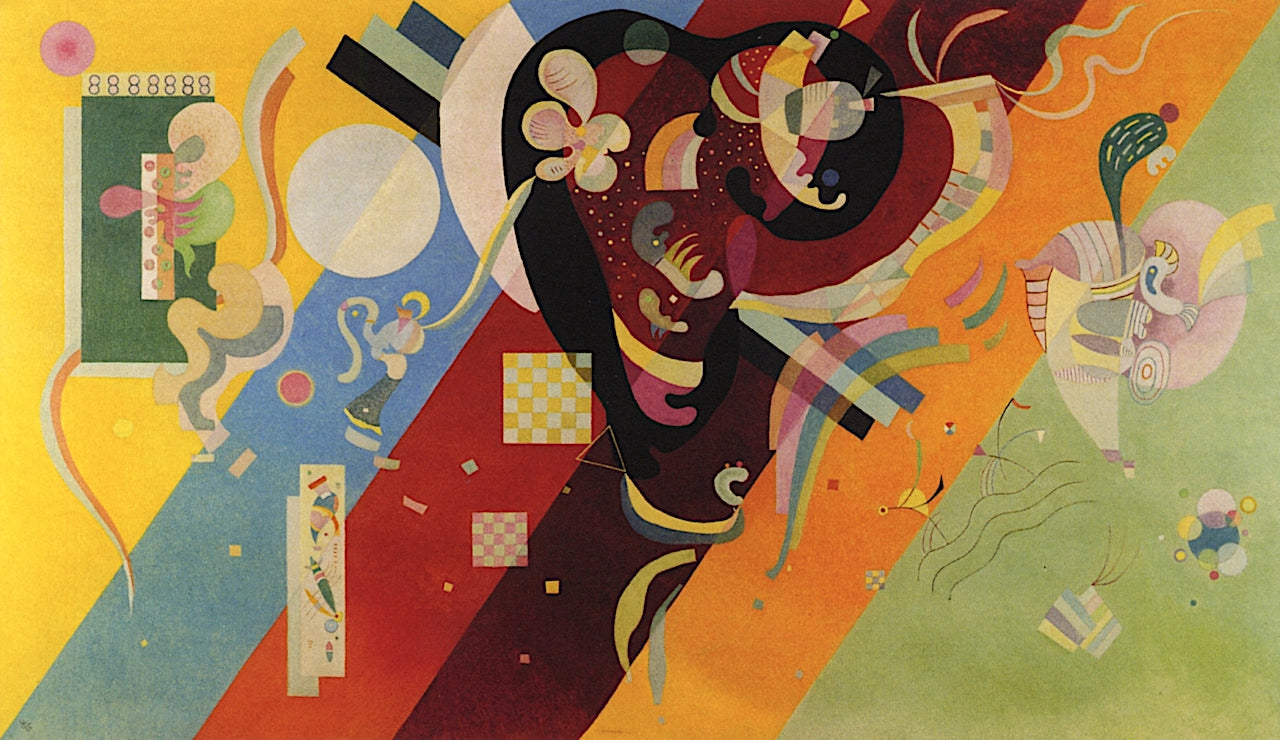 Composition IX by Wassily Kandinsky,A3(16x12")Poster
