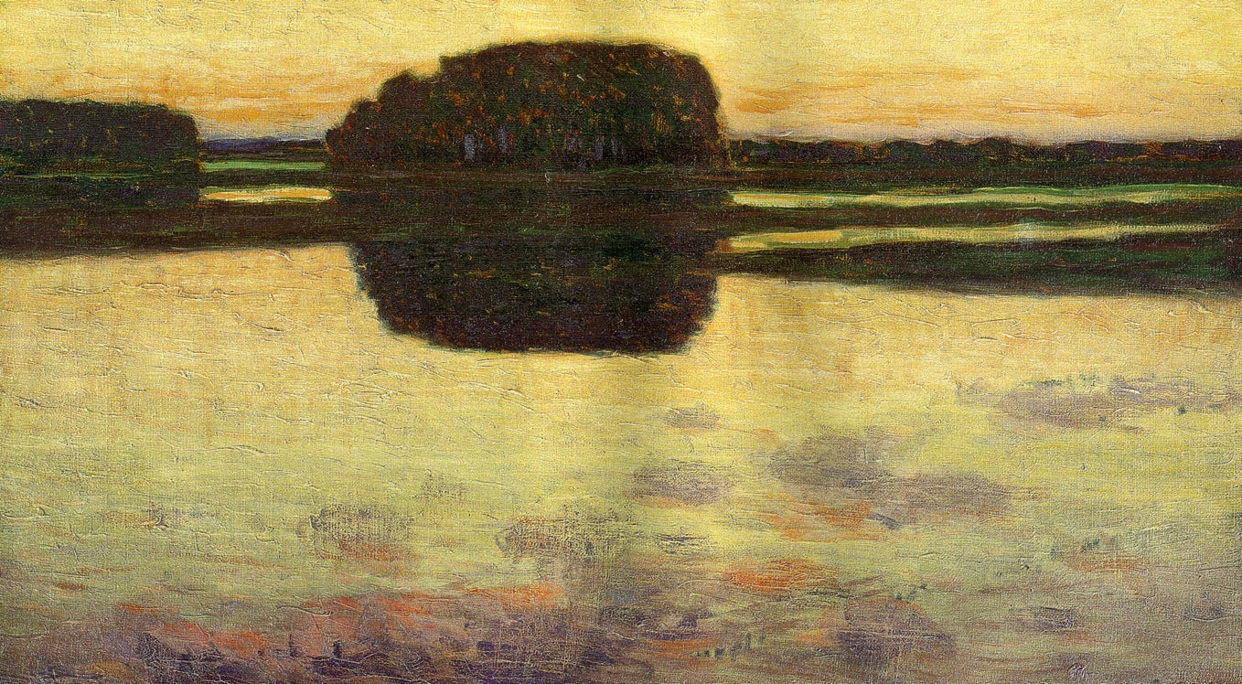 Ipswich Marsh by Arthur Wesley Dow,A3(16x12")Poster