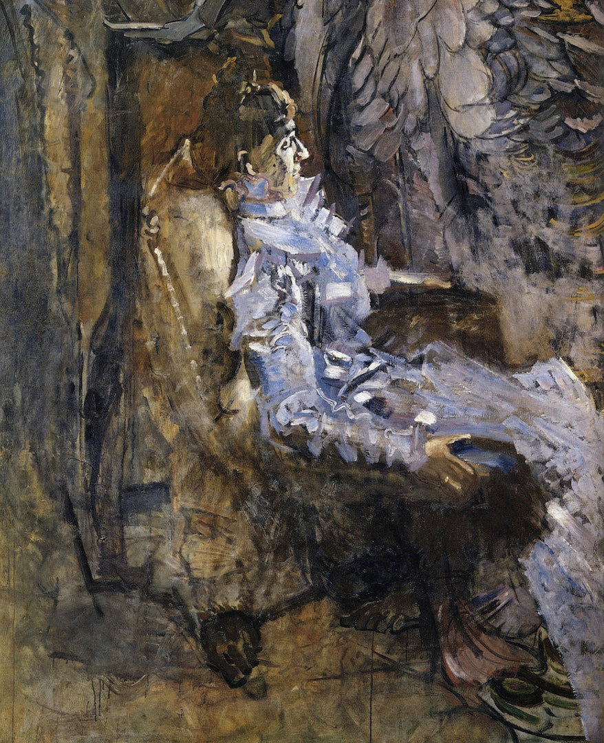 Portrait of Actress Nadezhda Zabela-Vrubel by Mikhail Vrubel,A3(16x12")Poster