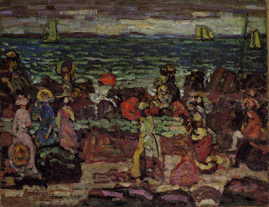 A Dark Day by Maurice Prendergast,A3(16x12")Poster