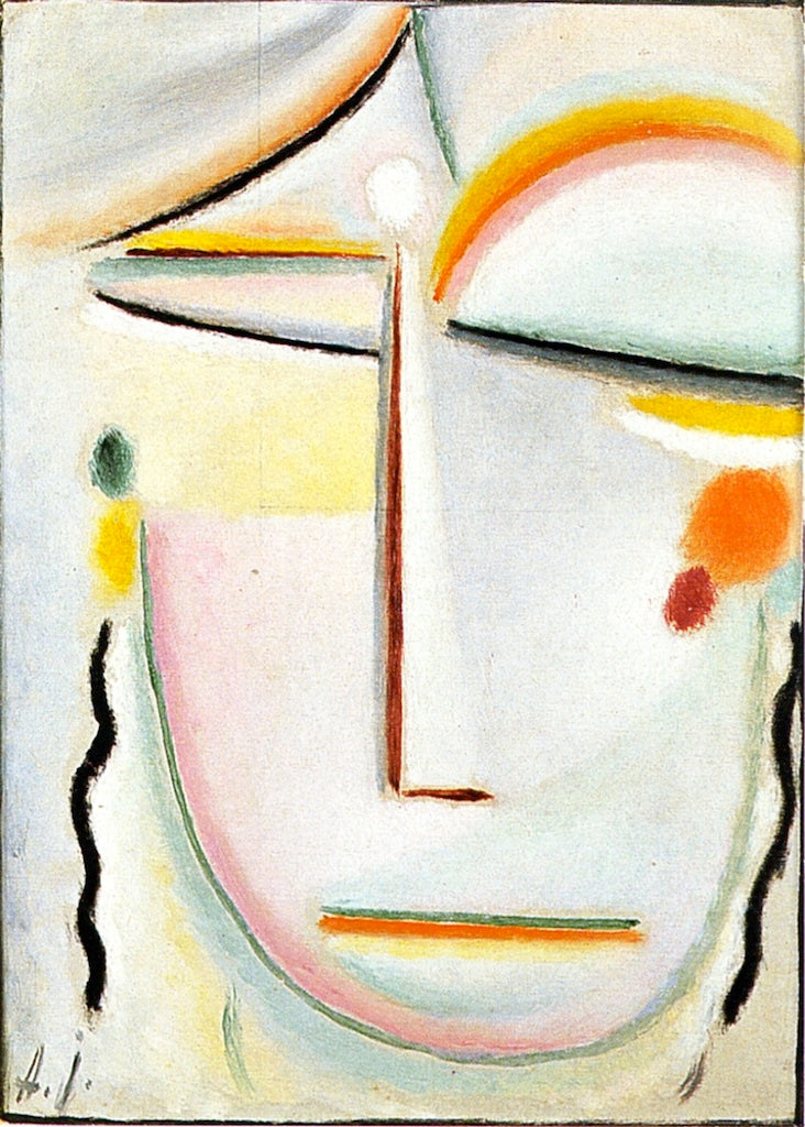 Abstract Head: Enlightenment II by Alexei von Jawlensky,A3(16x12")Poster