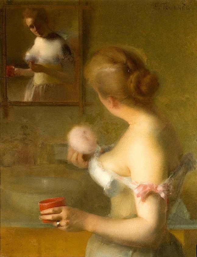 La Toilette by Leon Etienne Tournes,A3(16x12")Poster