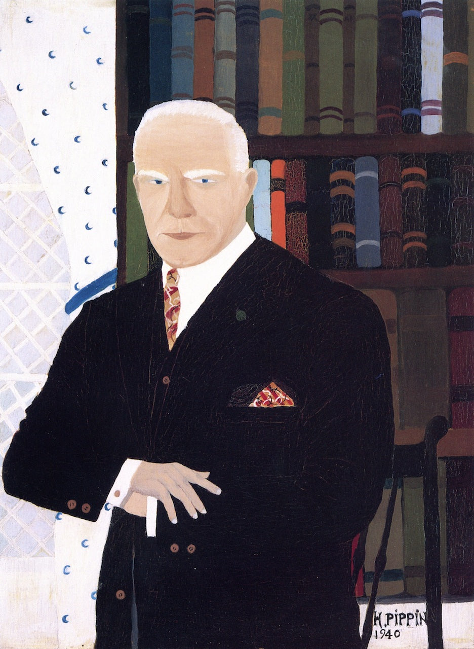 Chester County Art Critic by Horace Pippin,16x12(A3) Poster