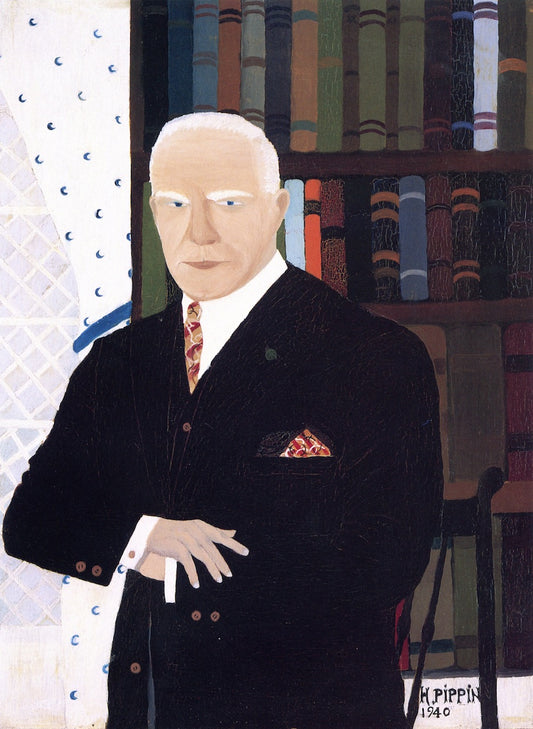 Chester County Art Critic by Horace Pippin,16x12(A3) Poster