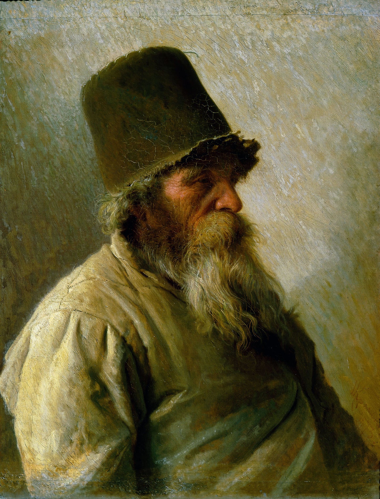 The Miller, vintage artwork by Ivan Kramskoi, 12x8" (A4) Poster