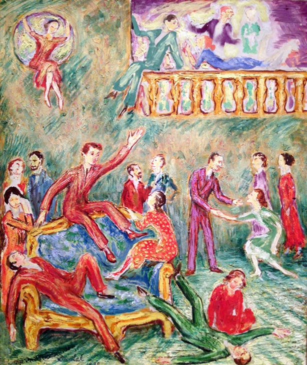 Cocktail by Nils Dardel,16x12(A3) Poster