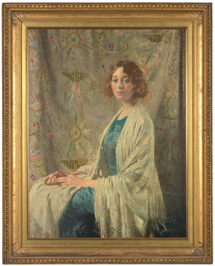The Chinese Shawl by Sir William Orpen, R.A., R.H.A.,16x12(A3) Poster