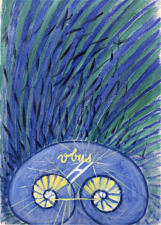Primordial Chaos, No. 04, Group I, by Hilma af Klint,A3(16x12")Poster