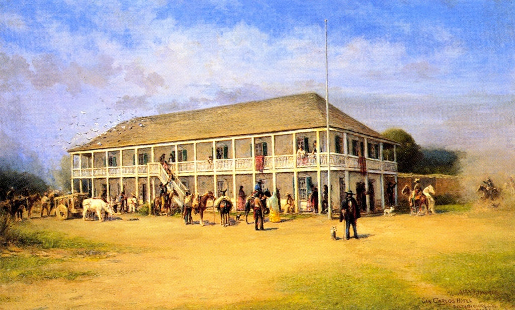 San Carlos Hotel by Alexander Harmer,A3(16x12")Poster