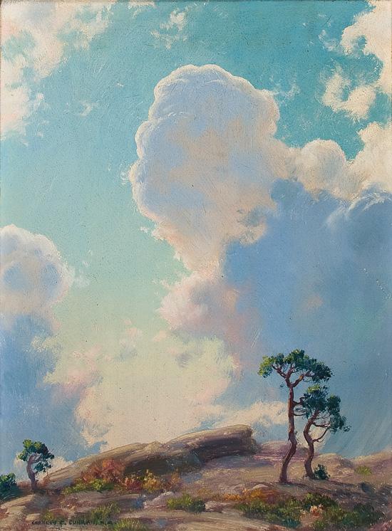 Beginning of Shower by Charles Courtney Curran,A3(16x12")Poster